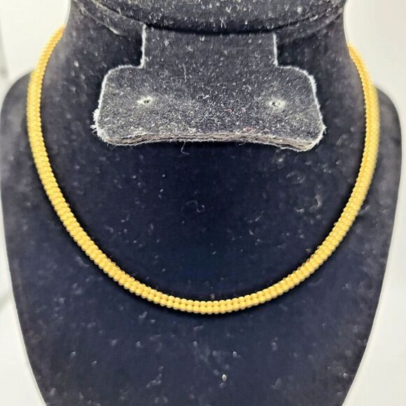 Napier Chunky Chain Choker Collar Necklace 18in - Picture 1 of 5